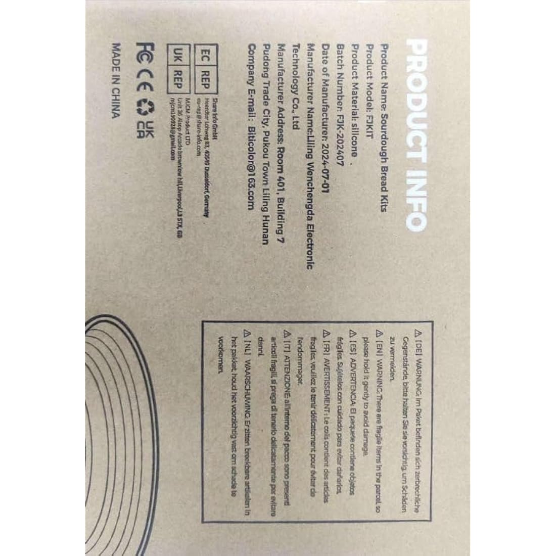 Sourdough Bread Baking Supplies 34 OZ Sourdough Starter kit with 2 Bread Proofing Basket (Green) (Green)