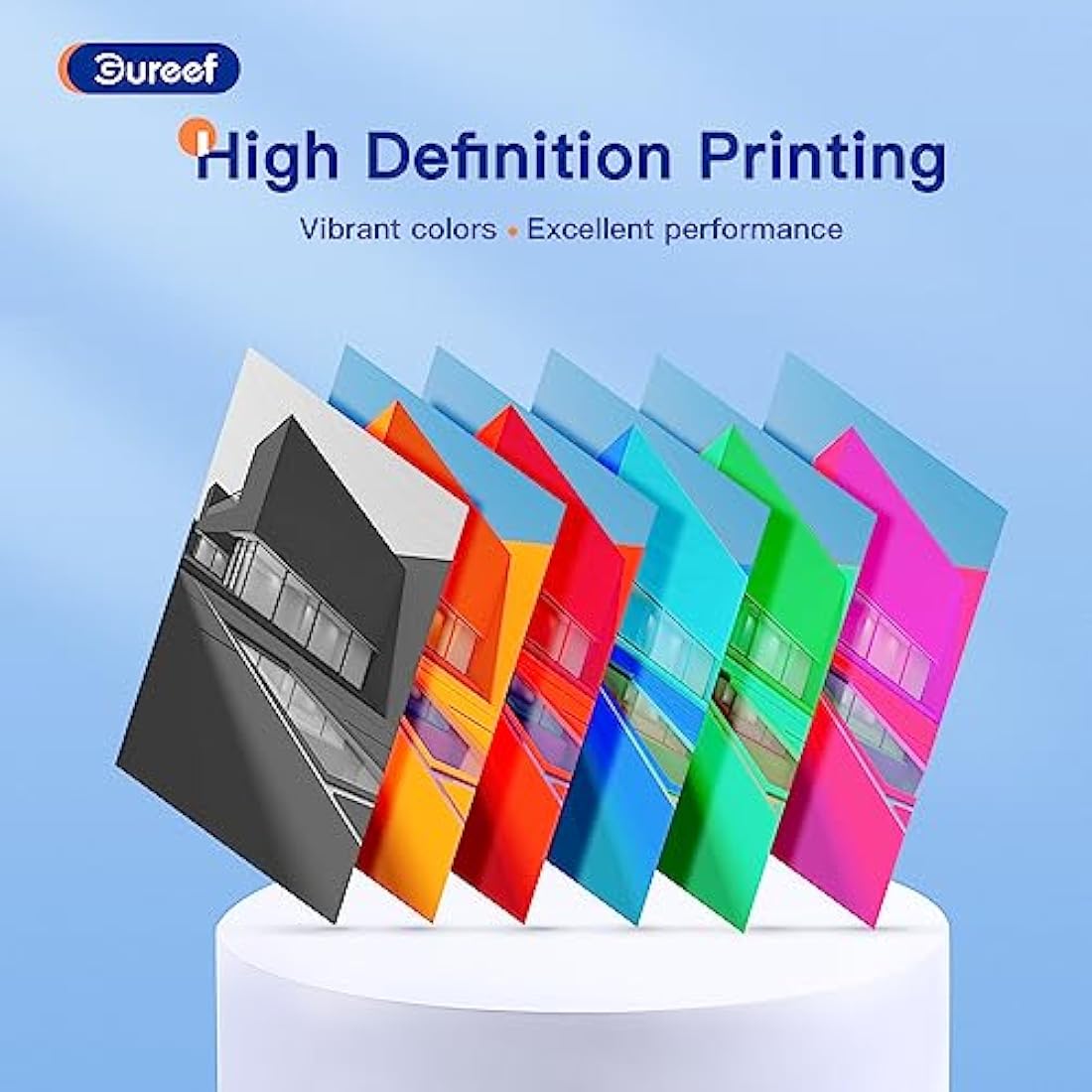 Gureef for 29XL Ink Cartridge Replacement for 29 29 XL Ink Cartridge for Expression Home XP-342 XP-335 XP-235 XP-442 XP-352 XP-247 XP-255 XP-332（9P