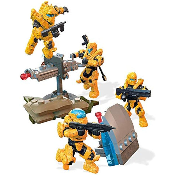 Halo Mega Construx Fireteam Caslte Action Figure 125pc Play Set Toy