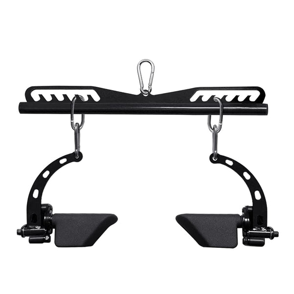 SevnElk Cable Machine Attachment Handles(pair),Heavy Duty Steel Exercise Handles Grips for Tricep Rowing LAT Pulldown Press Down T Bar Home Gym