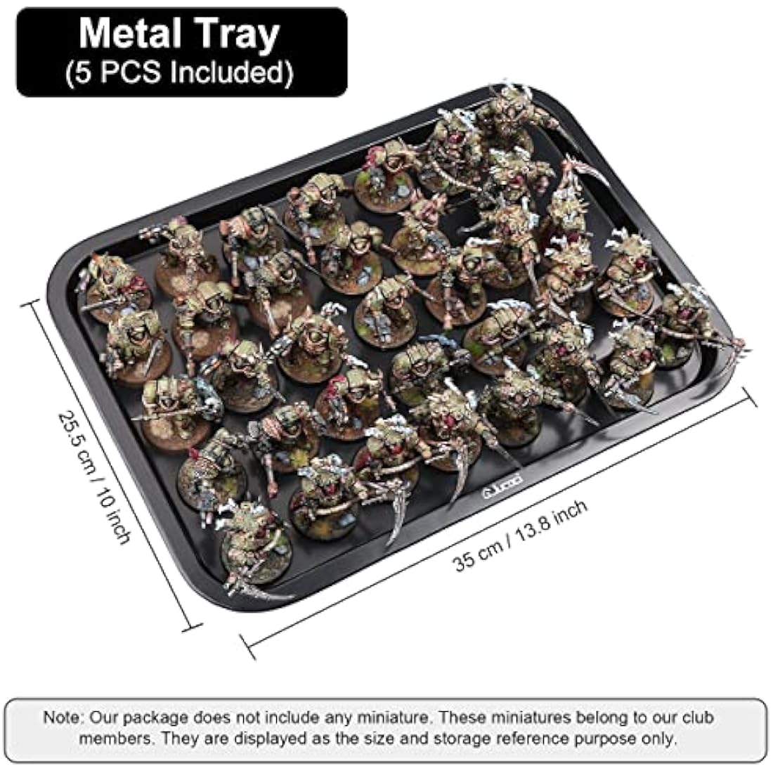 Jucoci Miniatures Storage Case Miniatures Transport Case (Large Size)