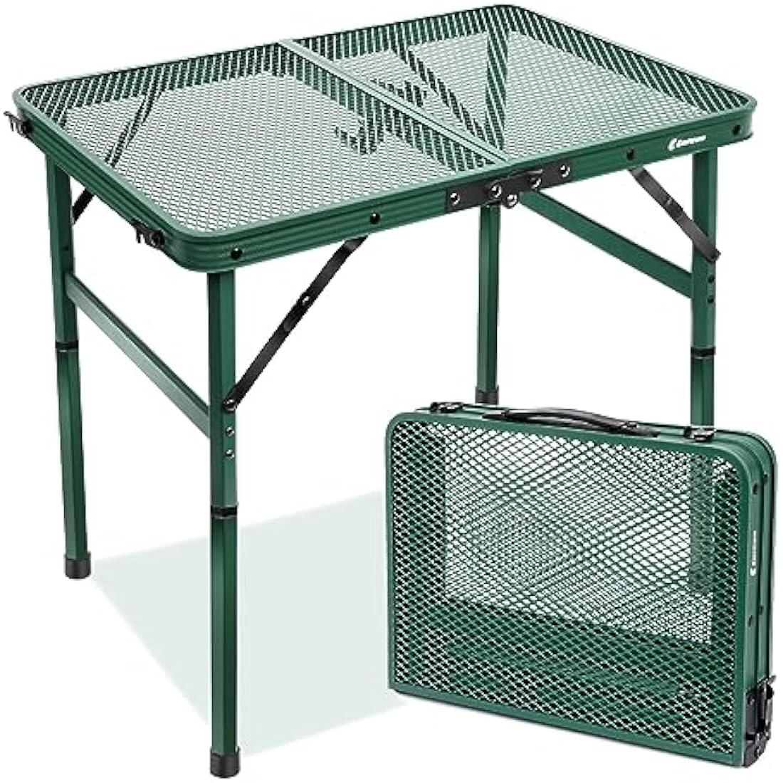 E EASTSTORM Camping BBQ Table Outdoor Folding Picnic Table 23.6”x 15.7”- Portable, Compact & Foldable for Easy Storage - Great for Picnic, Garden, Patio, Dining, Party, Market