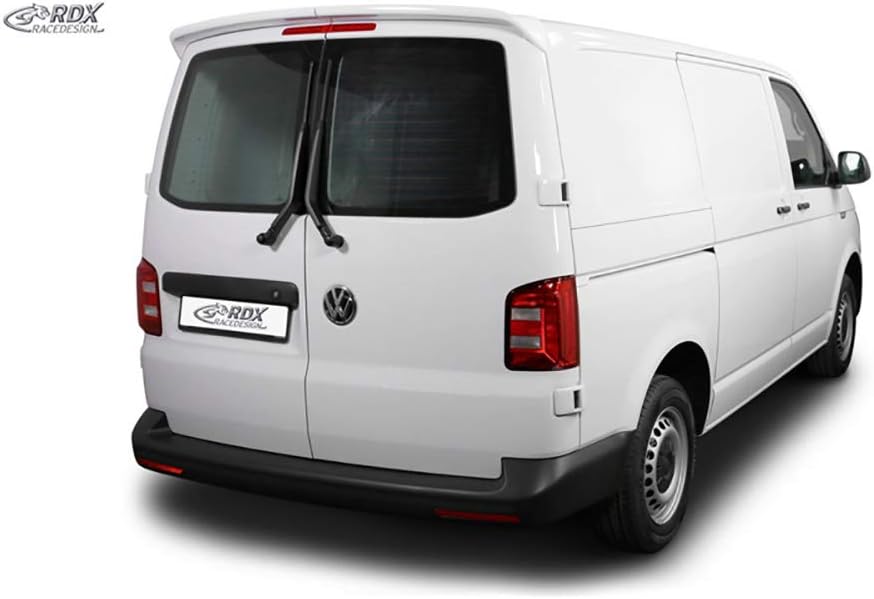 RDX Racedesign Roof Spoiler Compatible with Volkswagen Transporter T6 2015- (with 2 Rear Doors) (PUR-IHS)