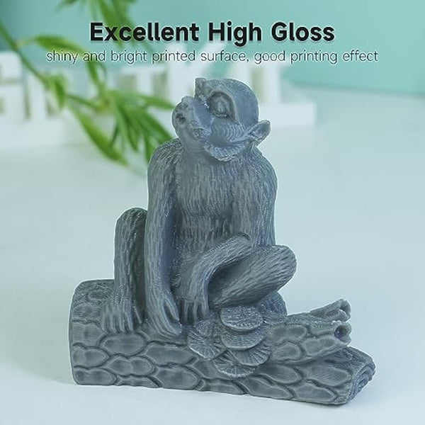 GratKit PETG Filament 1.75mm Gray 6KG Bundle,3D Printer Filament PETG,Accuracy +/- 0.03mm,Fit Most 3D FDM Printers (6 Packs of 1KG Spools Gray)