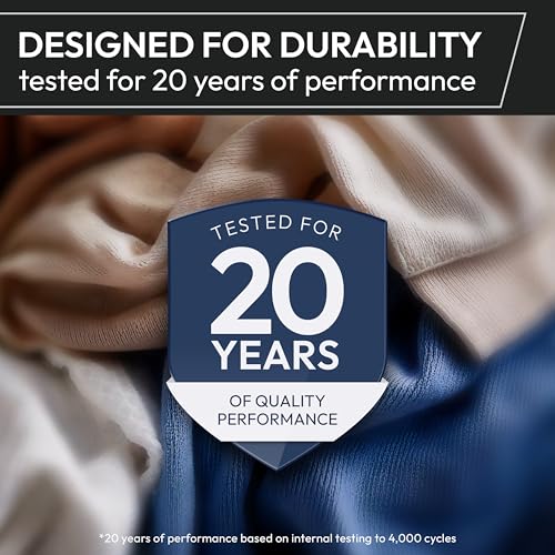 Hoover H-WASH 350 9kg Freestanding Washing Machine, 1400 RPM, A Rated, ECO-Power Inverter Motor, hOn App, 60 Programmes, Eco Doser, Power Care System, Graphite, 60x54x85 cm - H3WPS496TAMBR680