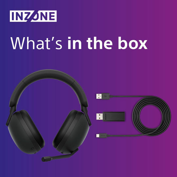 Sony INZONE H3 Wired Gaming Headset – PC/PS5, 360 Spatial Sound for Gaming, Lightweight 299g Design, Flip-to-Mute Boom Microphone, USB Audio Box for Custom EQ – Black