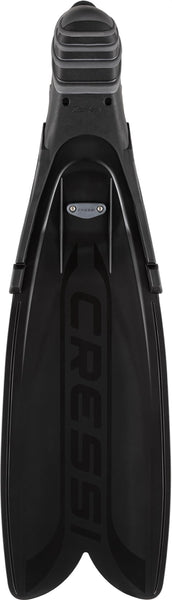 CRESSI Gara Turbo Flex Fins Black 40/41 - Unisex Lightweight Reactive High Performance Fins Gara System with Interchangeable Blades for Diving, Apnea,