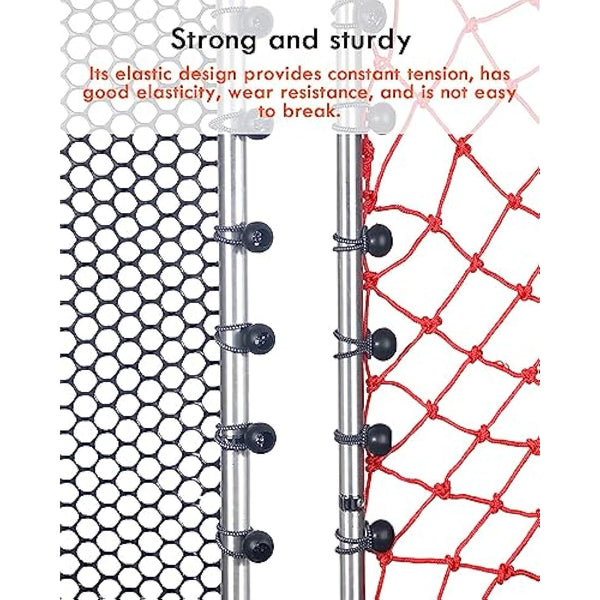 Gorffy Bungee Cord with Balls, 100pcs Tarpaulin Bungee Balls 5.9",Bungee Cord Ball Heavy Duty Bungee Strap Ties with Ball, Elastic Ties Bungee Tie for Tarpaulin, Camping Tarp, Luggage and Household