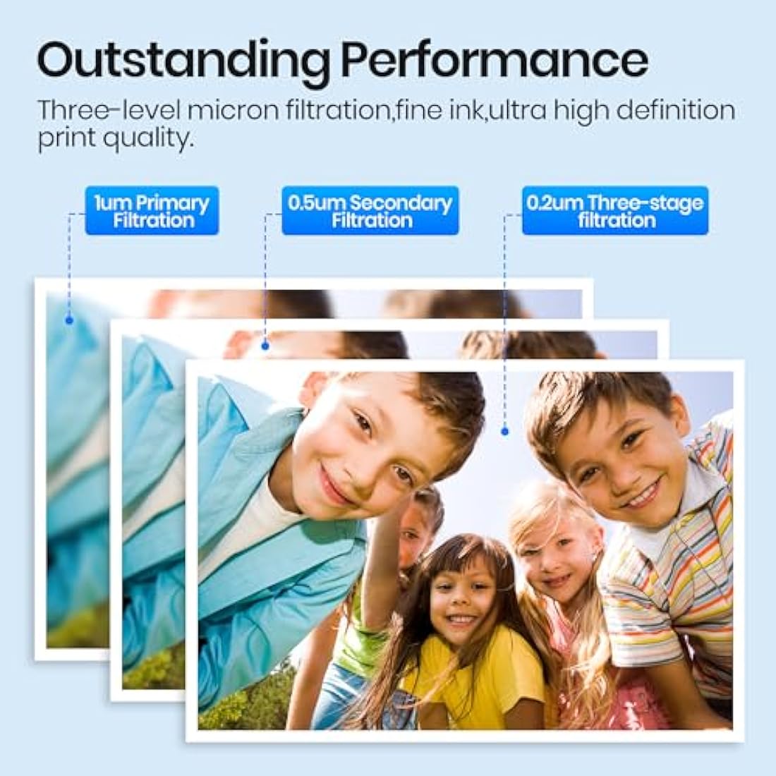 Gureef 604XL Ink Cartridges for Epson 604 604xl Multipack for Epson XP2200 Ink Cartridges Compatible with XP 3200 XP 4200 XP-4205 XP 2200 XP-2205 WF-2935 (10 Pack)