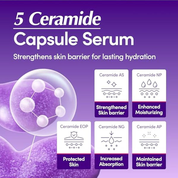 EQQUALBERRY Bakuchiol Plumping Serum - Pore and Wrinkle Minimiser | Retinol Alternative for Sensitive Skin | Improves Strength and Elasticity with Ceramide, 30 ml