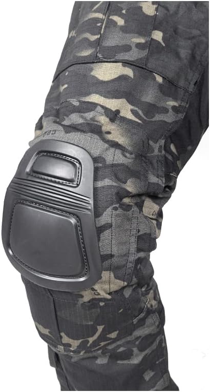 H Welt EU Mens Military Pants with Knee Pads for Strategy Game Airsoft Paintball Shooting Combat