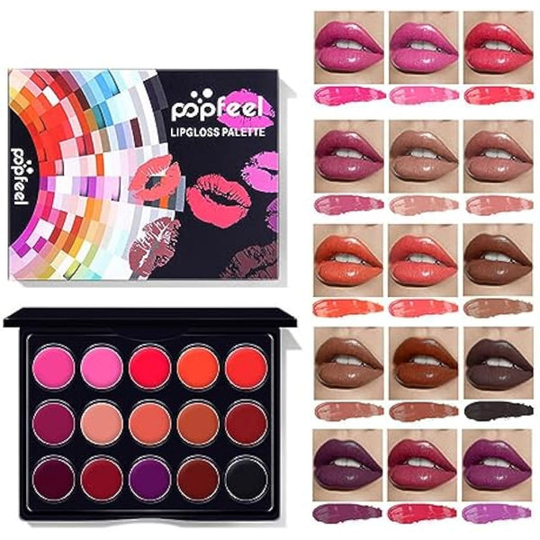 FantasyDay All-in-one Makeup Set Gift Surprise | Full Makeup Kit for Women Cosmetic Essential Starter Bundle Include Eyeshadow Palette Lipstick Blush Foundation Concealer Face Powder Lipgloss Brush