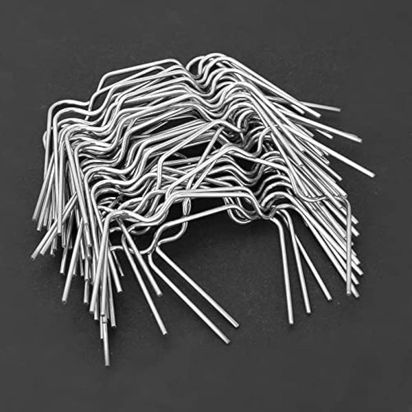 200pcs Greenhouse Glass Clips Stainless Steel Greenhouse Window Clips Glass Pane Fixings Clips,100x Greenhouse Glazing W Wire Clips and 100x Z Overlap Clips for Greenhouse Glass Replacement Accessorie