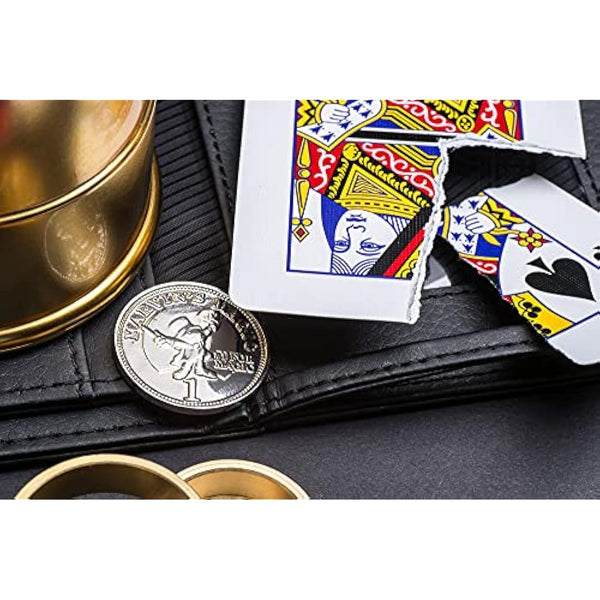 Marvin's Magic - Deluxe Box of Tricks | Executive Set of Magic Tricks | Magic Set for Beginner and Experienced Magicians | Magician Supplies Include Mystical Magic Cards, Dynamic Coins + More