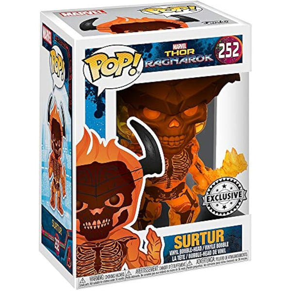 Funko 13774 Pop! Marvel: Thor Ragnarok - Surtur (Limited Exclusive) #252