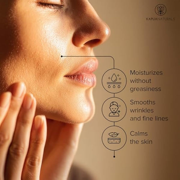 Hyaluronic Acid Face Cream High Dose 100ml + Argan Oil + Aloe Vera + Coconut Oil • 100% Vegan • Natural Cosmetics Made in Germany ✓ Anti-Wrinkle Cream ✓ Moisturizing Anti-Aging Day & Night Cream