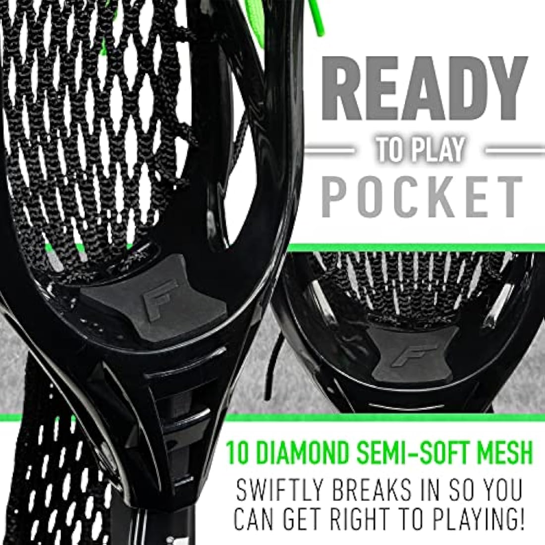 Franklin Sports Ambush Men's + Women's Lacrosse Sticks - Adult + Youth Aluminum Lax Sticks - Boys' + Girls' Game + Training Lacrosse Sticks - Standard + Mini Lax Stick for Kids + Adults