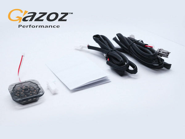 GAZOZ PERFORMANCE Overhead Trunk Lift Gate LED Lights Lamp Kit W/Harness Compatible with 2012-2023 Crosstrek Gen1 Gen2 (XV) Impreza