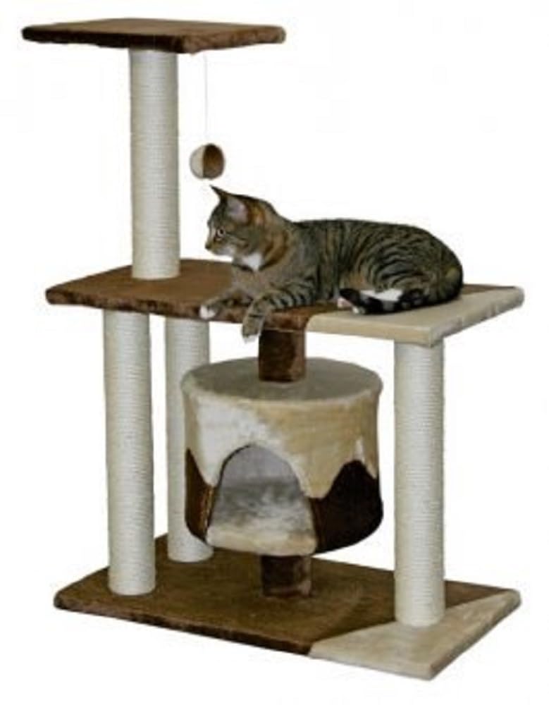Kerbl Cat Tree Jade Pro, 96 cm, Beige/ Brown