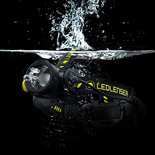 Ledlenser H15R Core - Rechargeable Outdoor LED Head Torch, Super Bright 2500 Lumens Headlamp, 250 Meter Focus, Professional Head Torch Rechargeable, Up to 80 Hours Running Time