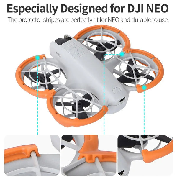 Propeller Guard for DJI Neo Drone Bumper Rings Protector Propeller Anti-drop Lightweight Protection Cover