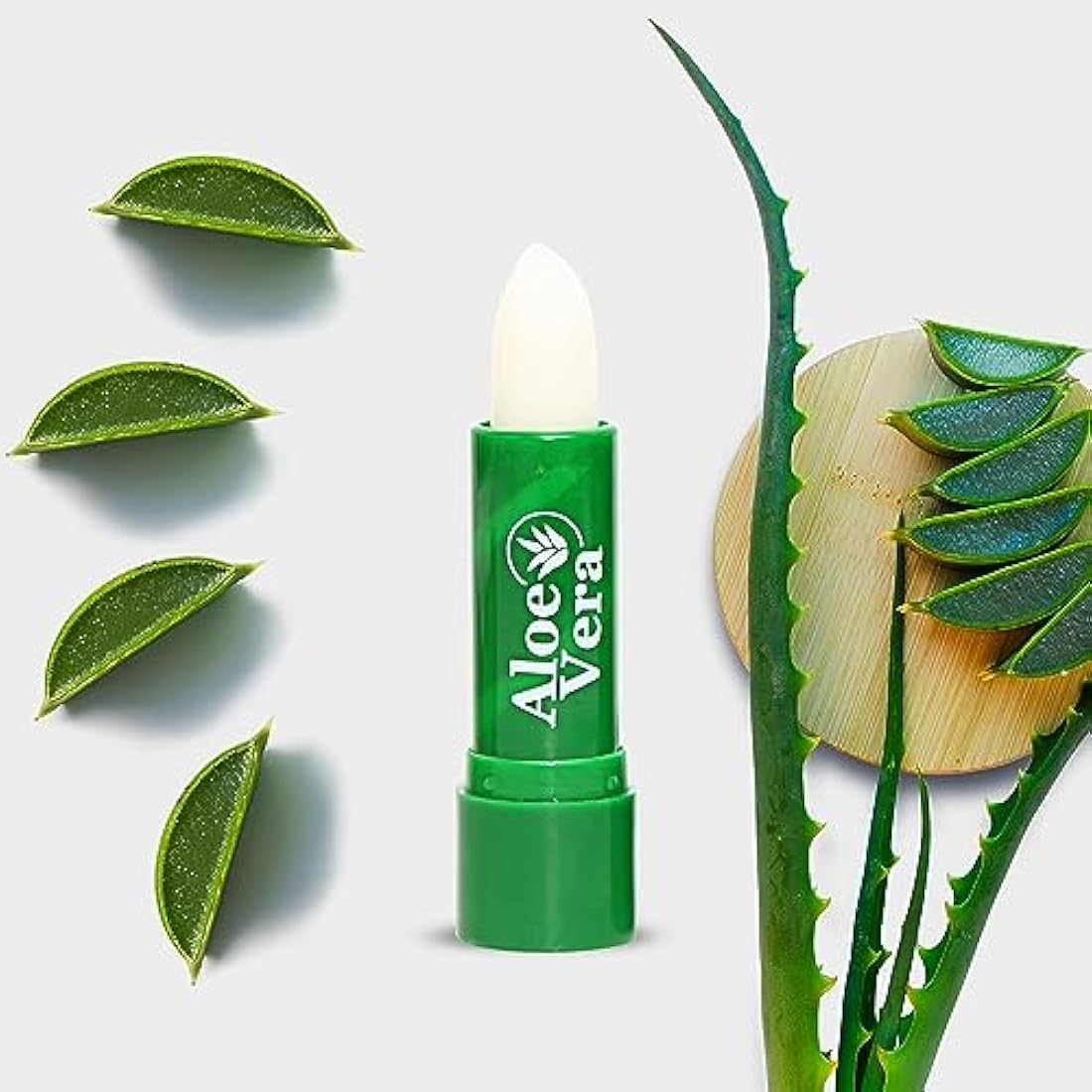 Beauty4Britain 72 x Lip Balm Aloe Vera Full Size 6 Boxes x 12 Balms Unisex Lip Care Wholesale