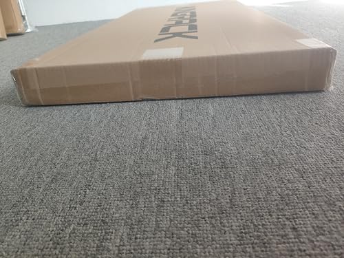 KINGRACK 2 Step Ladder with Handrail, Non-Slip Household Ladder with Folding Safety, Aluminium Folding Step Stool, Maximum Load 150 kg, Black