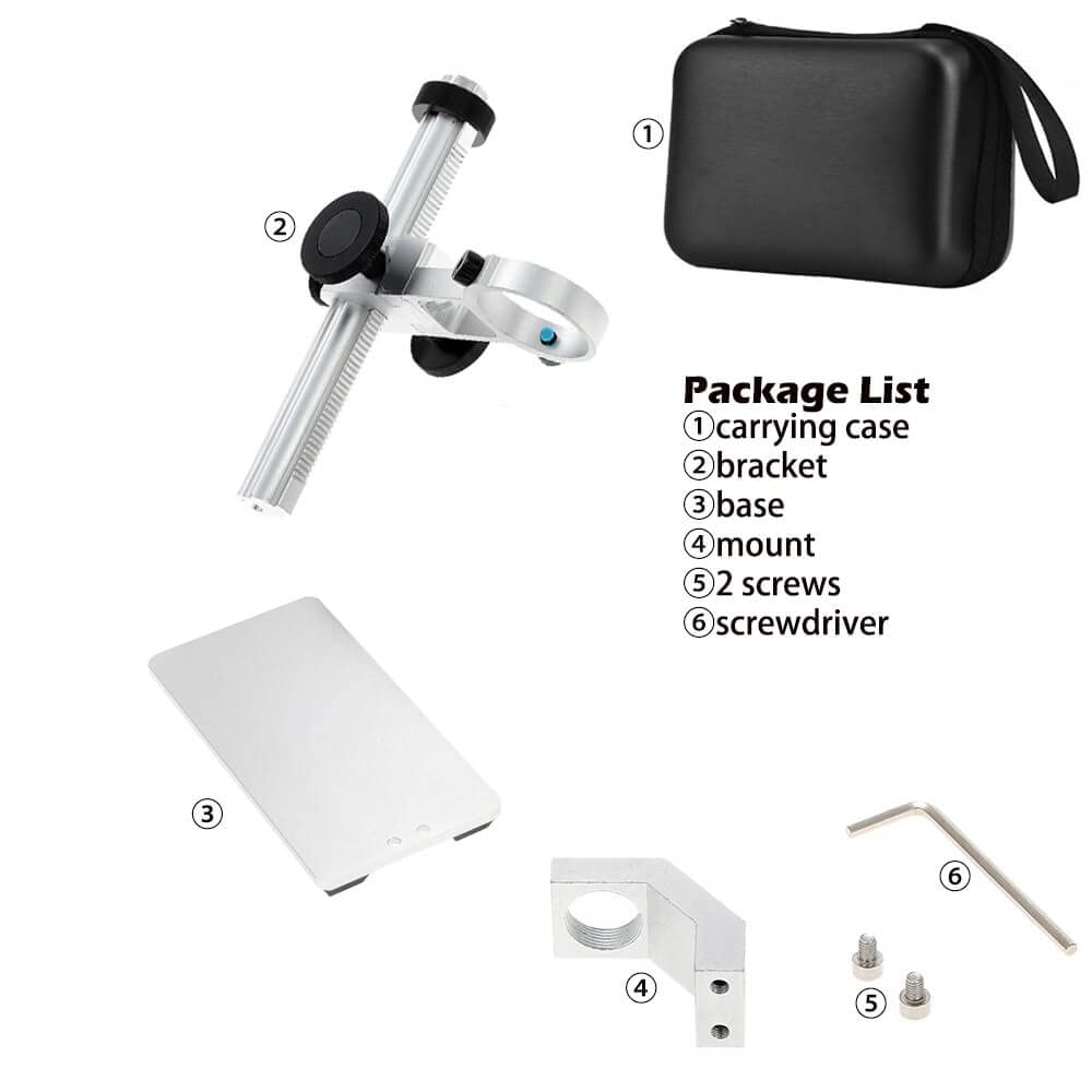 Ninyoon 4K WiFi Microscope for iPhone/Android PC, 50 to 1000X USB Digital Microscope Wireless Super HD Endoscope Camera Compatible with All Cellphones iPad Android Tablet Windows Mac Chrome Linux