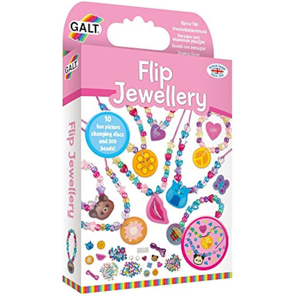 Galt Toys, Flip Jewellery, Craft Kit for Kids, Ages 5 Years Plus