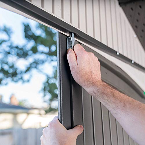 Lifetime 60282 Outdoor Storage Shed, 7 x 12 ft.