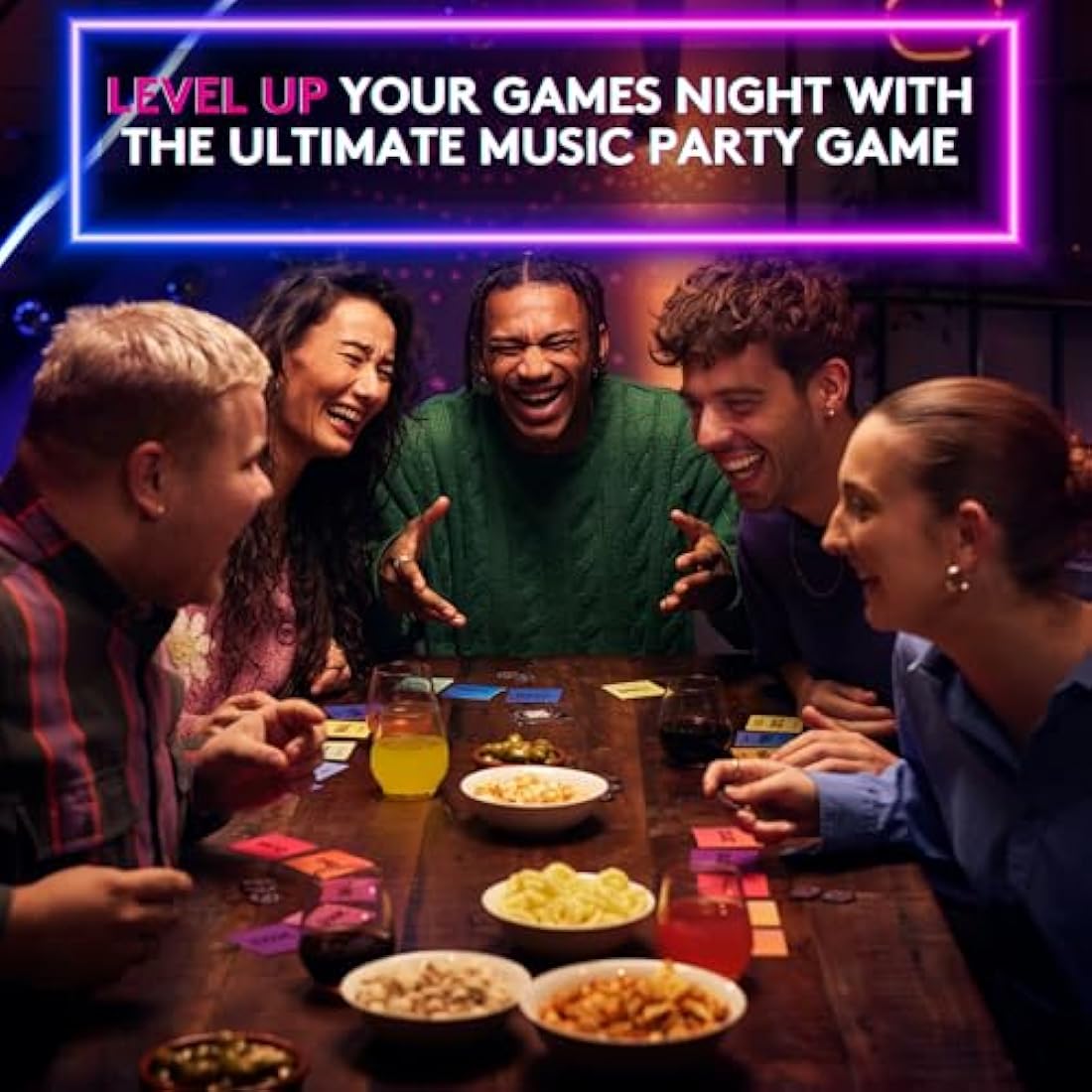 Hitster - The Music Party Board Game, Card Game, Fun Music Quiz Game, 2-10 Players - 300+ Iconic Music Hits - Great For Game Nights, Date Nights, Parties, Adult and Family Games - Jumbo (UK Edition)