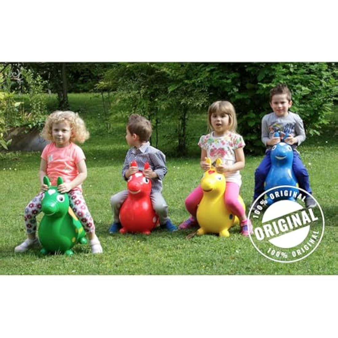 GYMNIC - Rody Jumping Horse Green