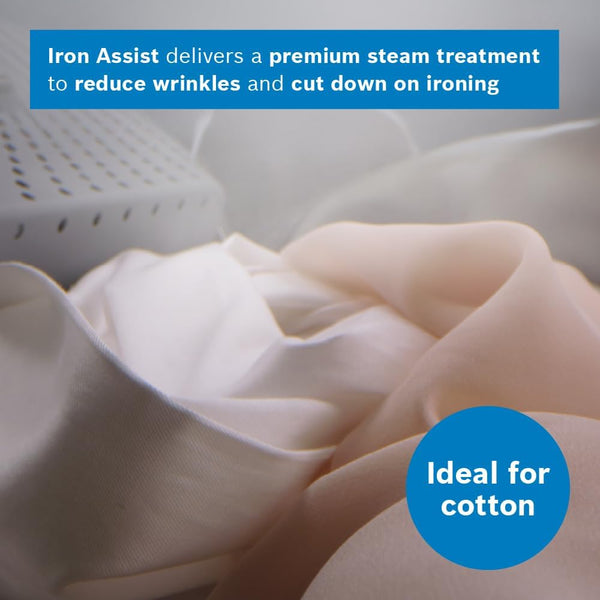 Bosch WGG24400GB Series 6, Free-Standing Washing Machine, Front Loader, A Rated, 1400 rpm, Iron Assist, Speed Programme, 9 kg, White