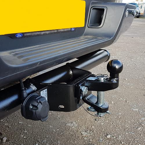 BITS4REASONS - NEW MODEL MAYPOLE MP87 50MM BALL AND PIN HITCH - BLACK TOWBALL…