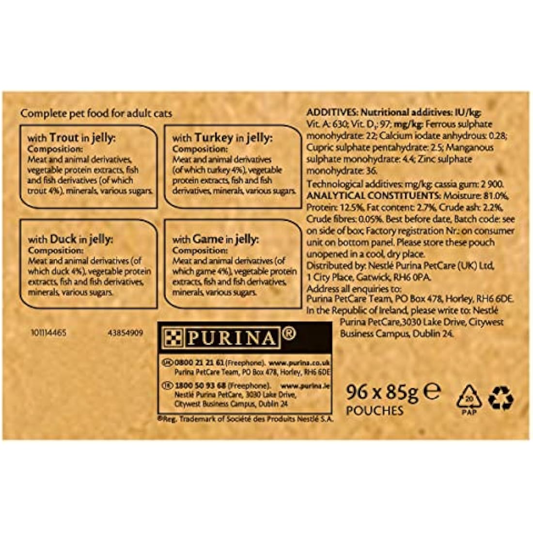 Gourmet Perle Mini Fillets In Jelly Country Medley 96X85g