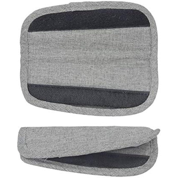 3 Piece Baby Stroller Car Seat Strap Covers & Crotch pad Universal Soft Seat Belt Cushion for Newborns Infants Kids (3 Pcs)