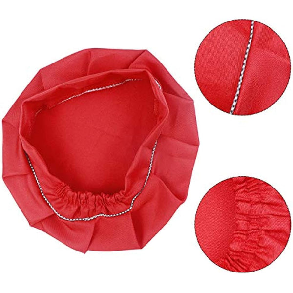 4 Pcs White Kids Apron and Chef Hat Set, Adjustable Children Aprons with Pockets for Boys Girls, Kitchen Garden Bib Aprons, Toddler Chef Apron for Baking Cooking Crafting Painting (M for 3-6 Age)