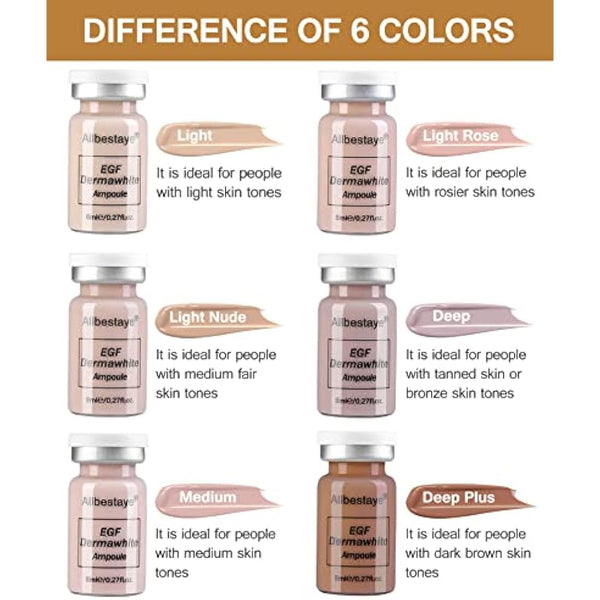 Kybbe Foundation Liquid for Needling System Semi Permanent Base Concealer Waterproof Glow