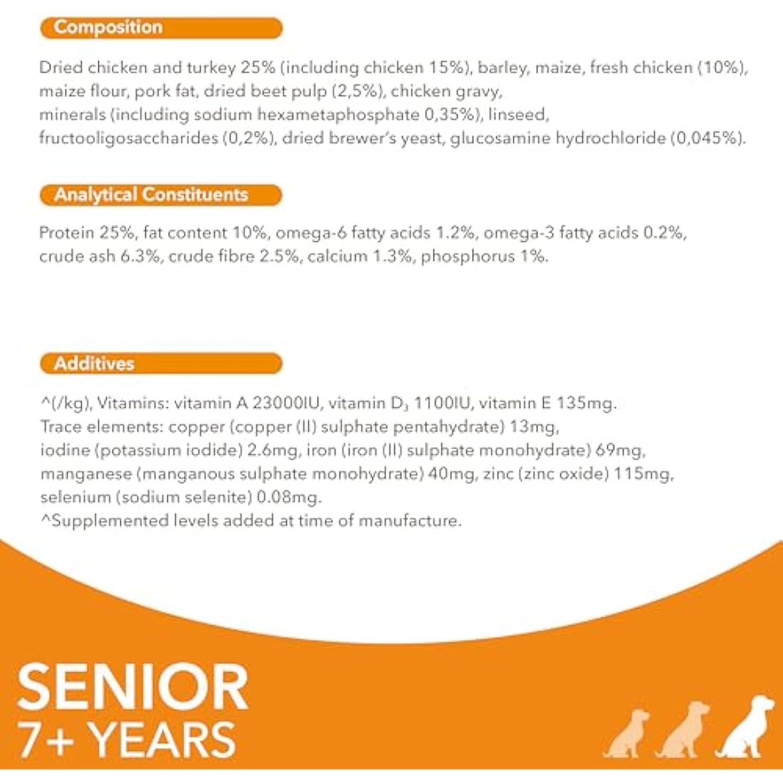IAMS Senior Large Complete Dry Dog Food Chicken 12kg - With DentalCare System