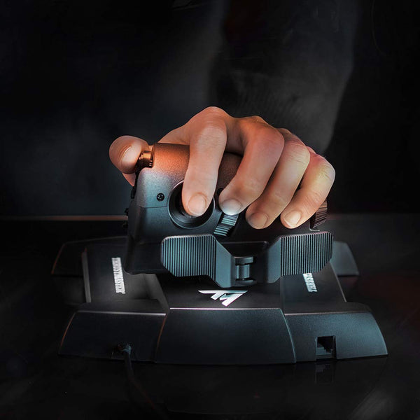 Thrustmaster T16000M FCS Hotas - Flight Control System with Joystick and Throttle, Featuring H.E.A.R.T HallEffect AccuRate Technology for PC