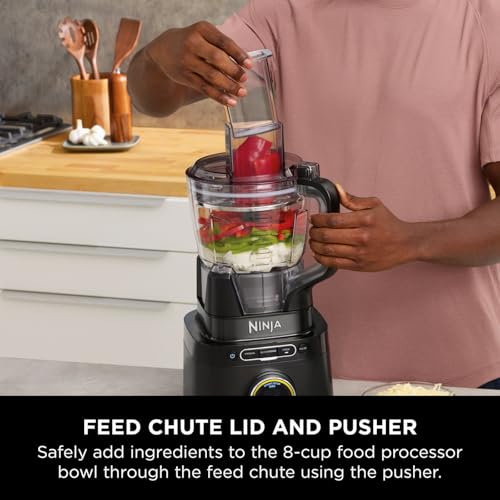 Ninja 2-in-1 Detect Power Blender Pro & Single Serve, 1200W Blender With Jug, & 2x Single Serve Cups, Blend Smoothies, Chop Vegetables & Mix Frozen Drinks, Black/Copper, TB301UKCP