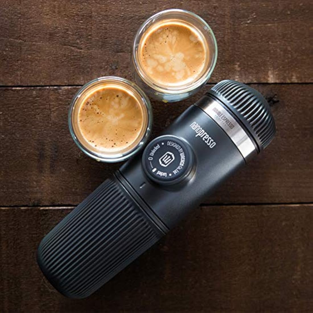 WACACO Nanopresso Barista Kit, Accessory for allowing Nanopresso Machine to Prepare Lungo or Double Espresso