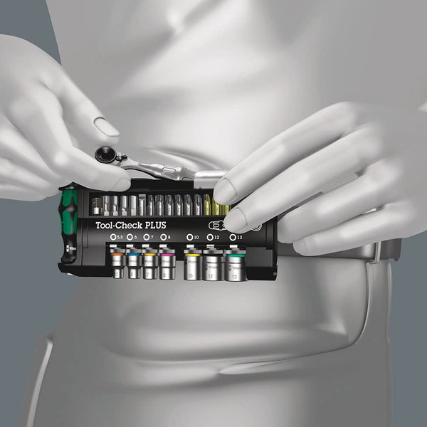 Wera 05200995001 "Tool-Check Automotive" 1 Fastening Clip - Silver