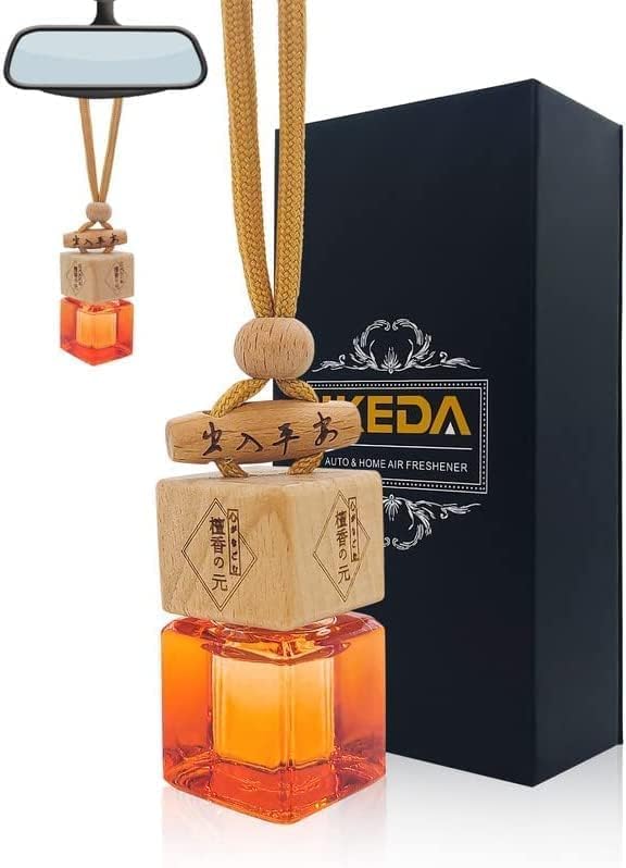 Car Air Fresheners for Men | Air Fresheners with Odour Eliminator Technology | Long Lasting Fragrance Car Accessories for Men | Strong Scents Perfume Diffusers (10ml Dark Night)