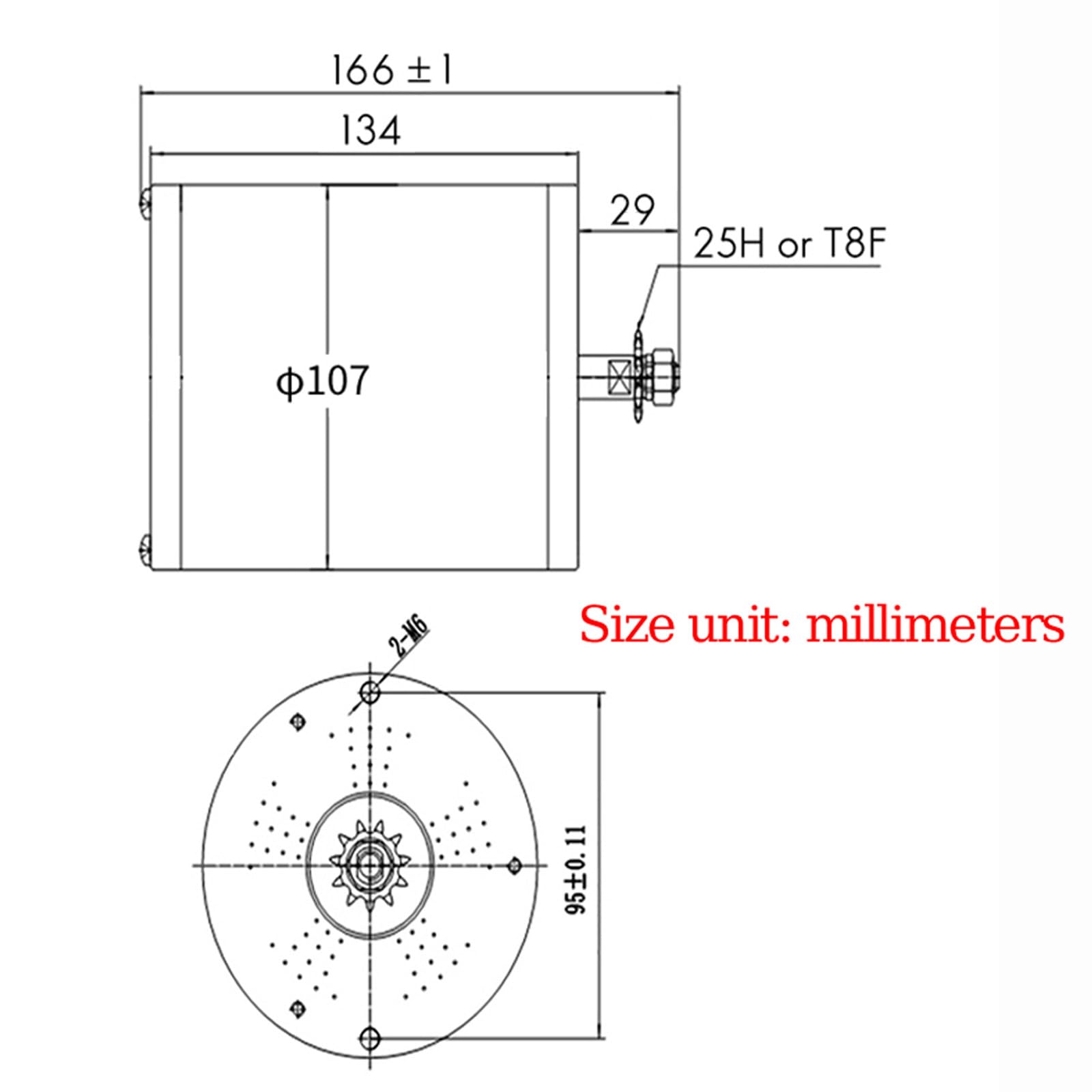 Kunray 48V 2000W Electric Go Kart Motor 4300RPM Electric Motor Kit High Speed Brushless DC Motor with 3 Speed Twist Throttle, Electric Dirt Bike Motor, for Scooter Motorcycle DIY Part (No Bracket)