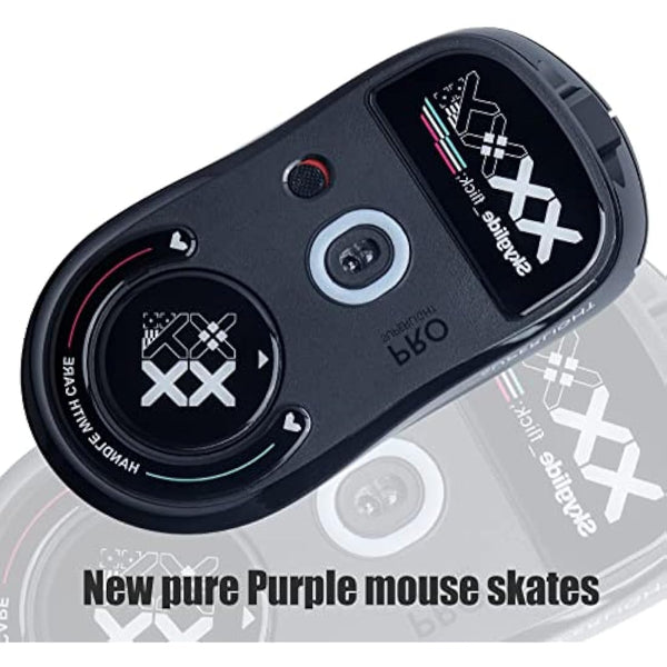 JakeTsai Smoothest Mouse Feet Made of Ultra Flawless Glass, Ultra Fast and Smooth Professional Mouse Upgrade Kit Compatible with Logitech G Pro X Ultralight Gaming Mouse