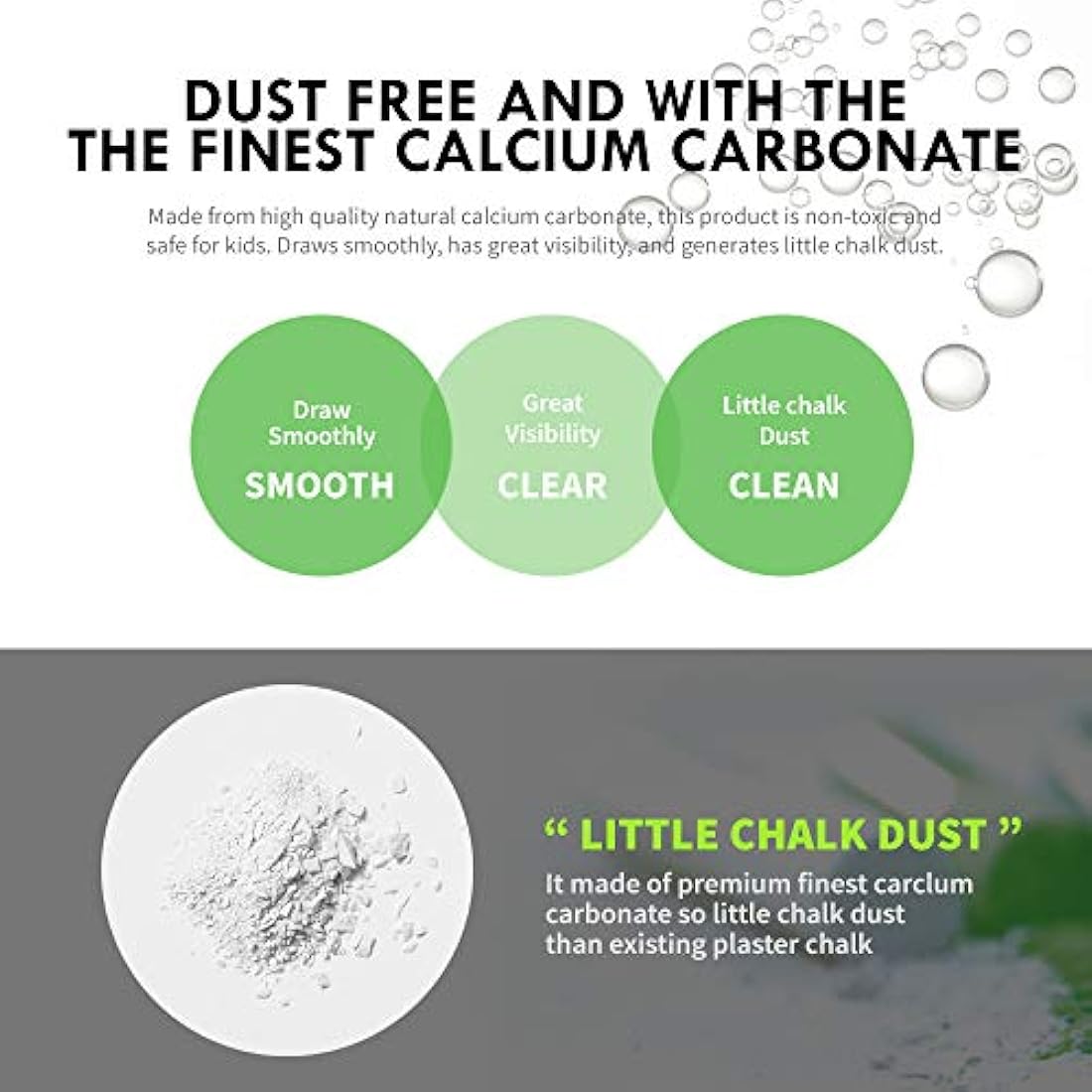 Hagoromo Fulltouch Chalk 1Box (72Pcs) White