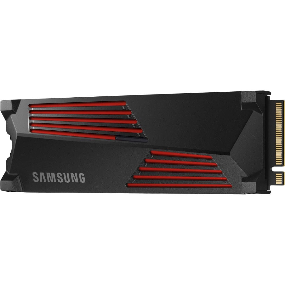 Samsung 990 PRO NVMe M.2 SSD, 2 TB, PCIe 4.0, 7,450 MB/s read, 6,900 MB/s write, Internal SSD, For gaming and video editing, MZ-V9P2T0BW
