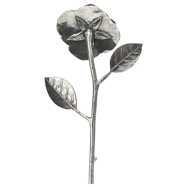 English Pewter Company 10th Tenth Tin Ten 10 Year Wedding Anniversary Everlasting Forever Rose Keepsake Gift [ANN101]