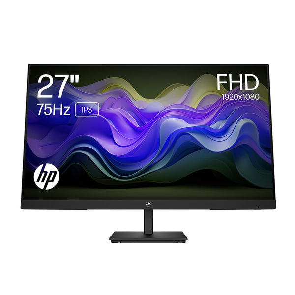 HP 24 Inch FHD Monitor | Full HD VA LCD Display | 75hz Refresh Rate | 250 Nits Brightness | 3000:1 Contrast Ratio | AMD FreeSync Technology | Adjustable Tilt | 1x HDMI 1.4, 1x VGA | Black | V24v G5